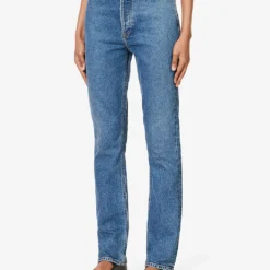The Lawler Slim-fit High-rise Stretch-denim Jeans -Outlet Pique Style Store R04203445 NORCROSS ALT02