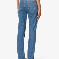 The Lawler Slim-fit High-rise Stretch-denim Jeans -Outlet Pique Style Store R04203445 NORCROSS ALT03