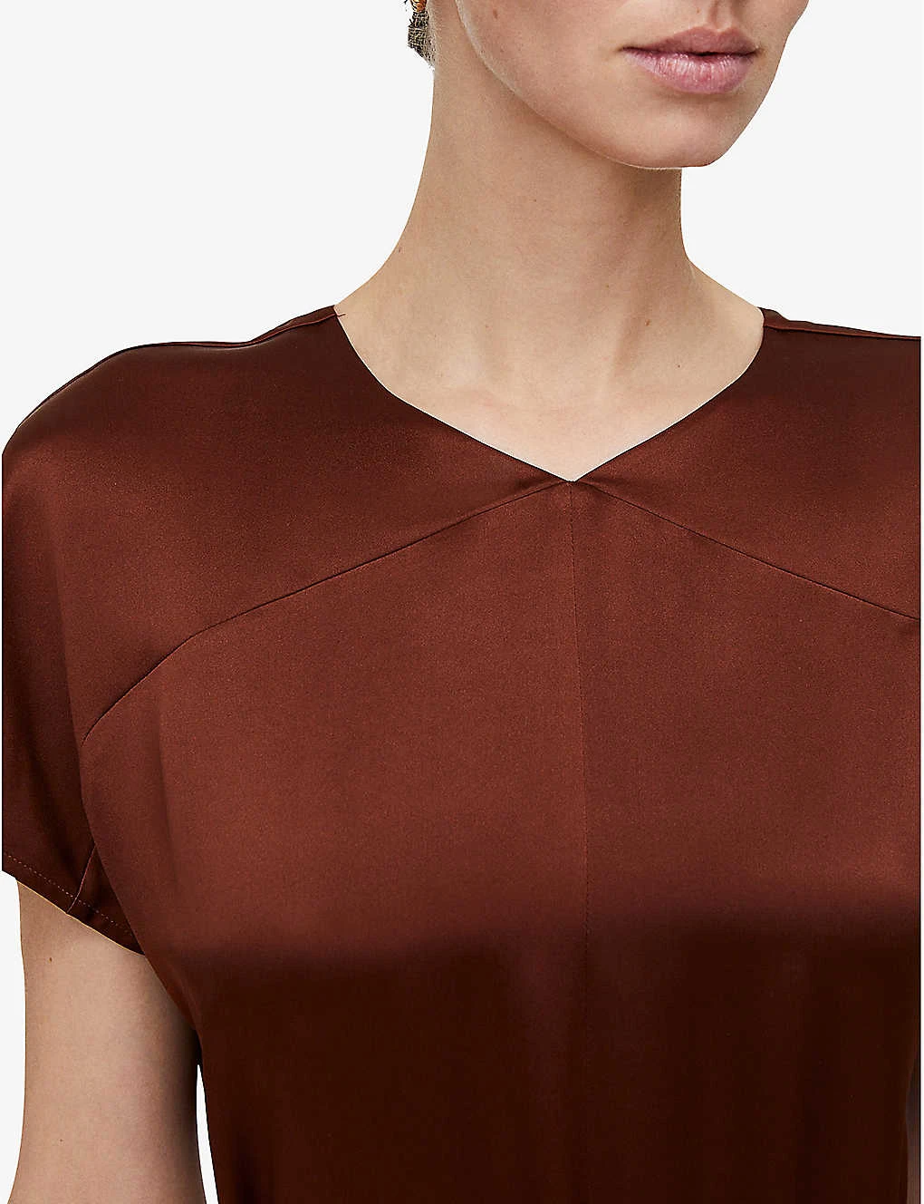 Joseph Dauphine Belted Silk Midi Dress 5 Joseph Dauphine Belted Silk Midi Dress - Image 5