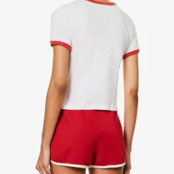 Vendome Graphic-print Cotton T-shirt -Outlet Pique Style Store R04204998 WHITE ALT03