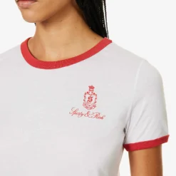 Vendome Graphic-print Cotton T-shirt -Outlet Pique Style Store R04204998 WHITE ALT04