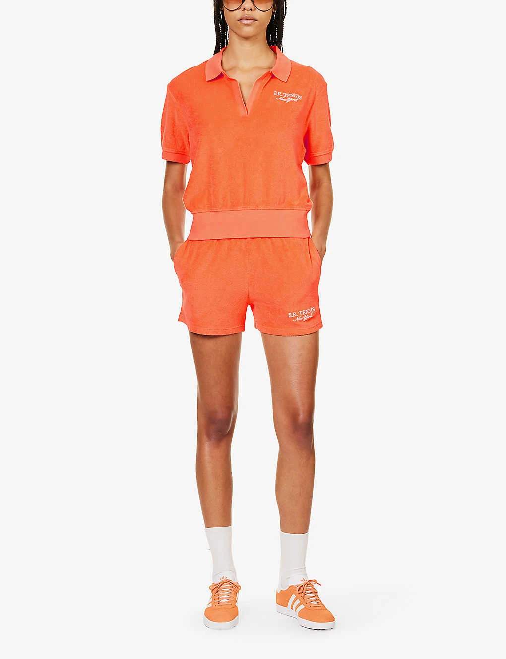 Terry Brand-embroidered Cotton-towelling Shorts 2 Terry Brand-embroidered Cotton-towelling Shorts - Image 2