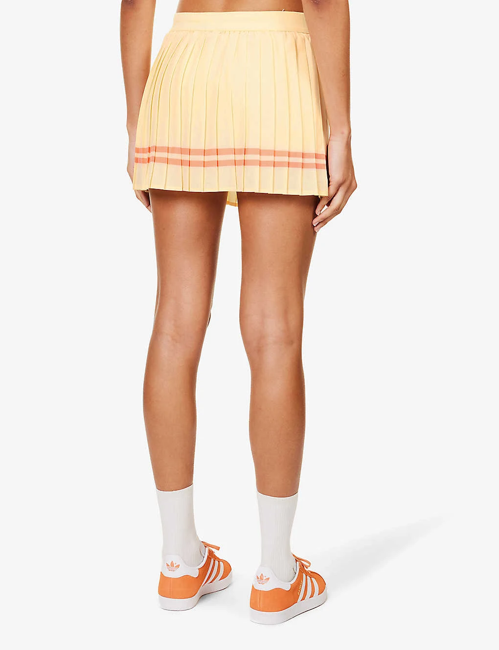 Serif Contrast-piping Stretch-woven Mini Skirt 4 Serif Contrast-piping Stretch-woven Mini Skirt - Image 4