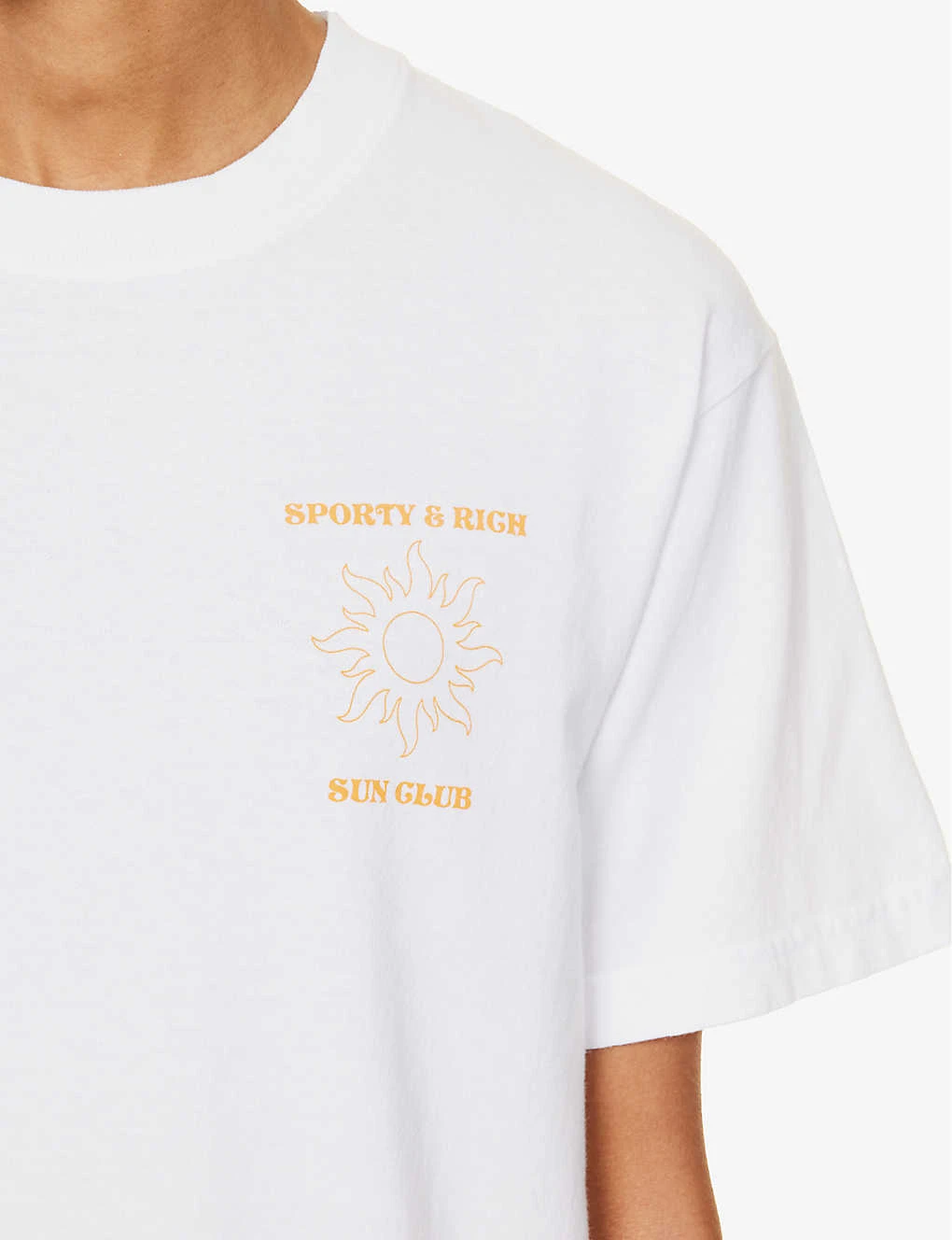 Sun Club Logo-print Regular-fit Cotton-jersey T-shirt 5 Sun Club Logo-print Regular-fit Cotton-jersey T-shirt - Image 5