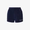 Tennis Club Brand-embroidered Cotton Shorts