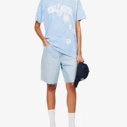 Wellness Tie-dye Cotton-jersey T-shirt -Outlet Pique Style Store R04205049 HYDRANGEA ALT01