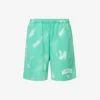 Wellness Tie-dye Cotton-jersey Shorts