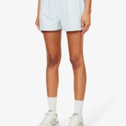 Oxford Striped Cotton Shorts -Outlet Pique Style Store R04205059 PARADISE ALT02