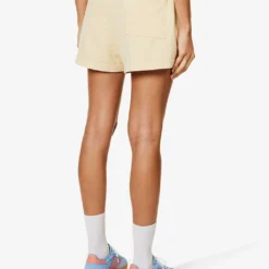 Wellness Ivy Disco Logo-print Cotton-jersey Shorts -Outlet Pique Style Store R04205109 ALMONDH2O ALT03