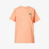 Lacoste X Sporty & Rich Play Brand-print Cotton-jersey T-shirt