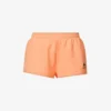 Lacoste X Sporty & Rich Disco Brand-print Cotton-jersey Shorts