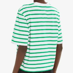 Whistles Stripe-pattern Short-sleeve Cotton T-shirt -Outlet Pique Style Store R04208553 MULTICOLOURED ALT03