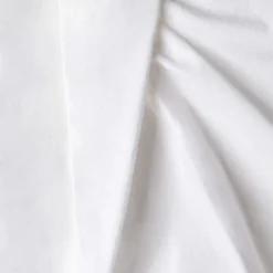 Twist-neck Sleeveless Stretch-cotton Top 7 Twist-neck Sleeveless Stretch-cotton Top -Outlet Pique Style Store R04209465 WHITE ALT03